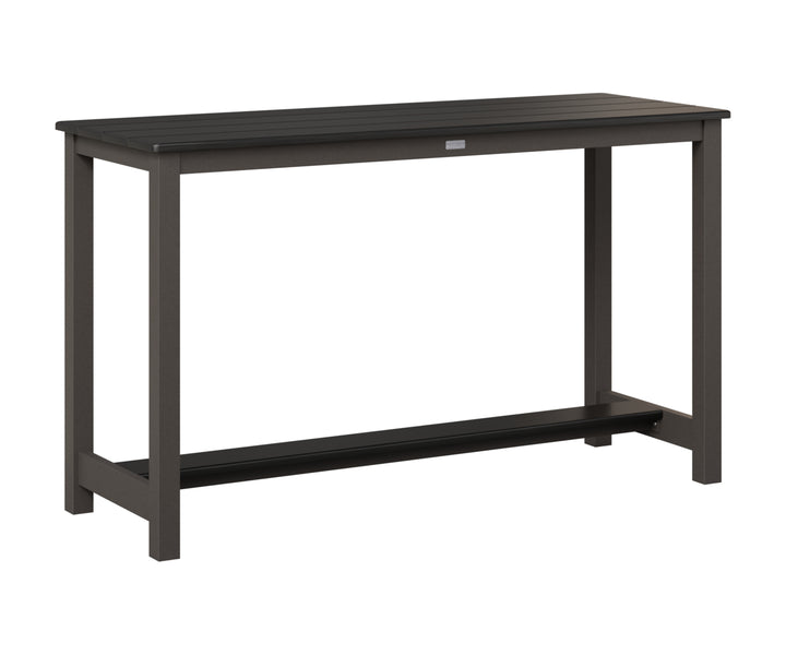 Balcony Table - Hammered Top - Aluminum Base - Counter Height
