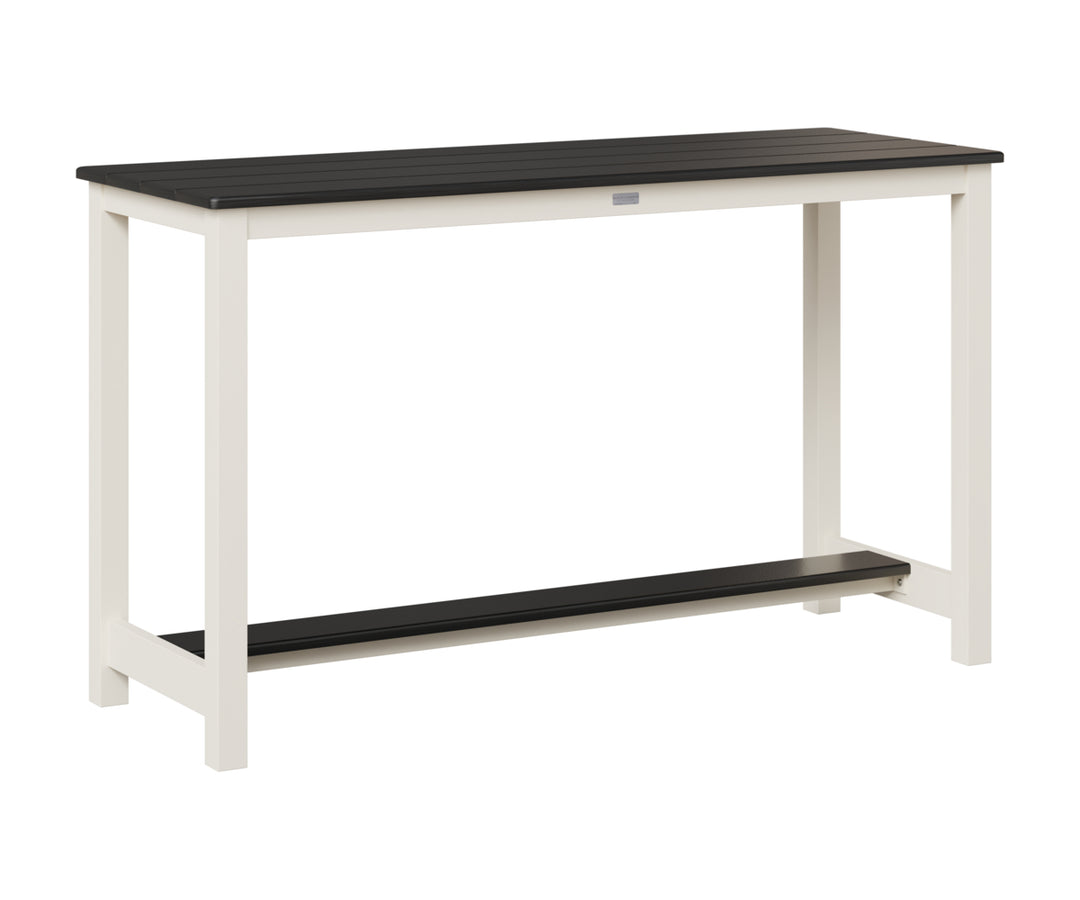 Balcony Table - Hammered Top - Aluminum Base - Counter Height