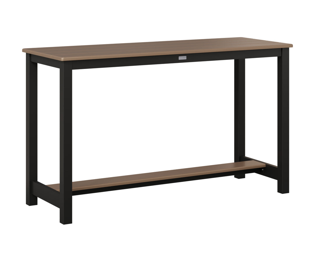 Balcony Table - Hammered Top - Aluminum Base - Counter Height