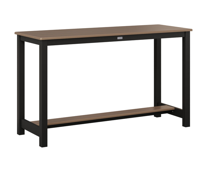 Balcony Table - Hammered Top - Aluminum Base - Counter Height