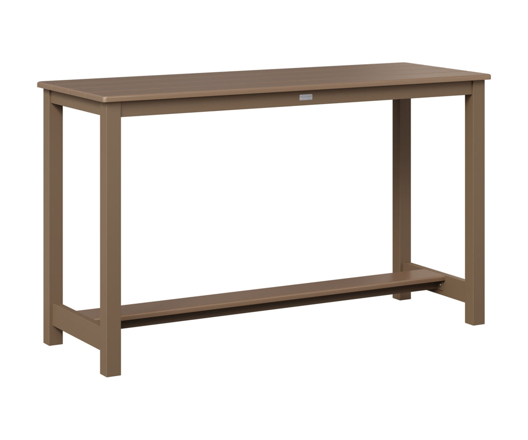 Balcony Table - Hammered Top - Aluminum Base - Counter Height