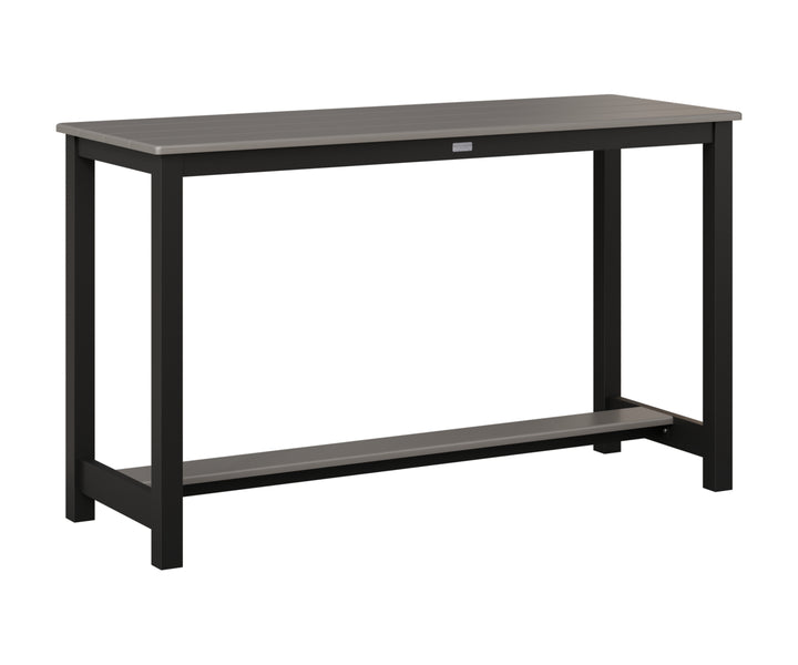 Balcony Table - Hammered Top - Aluminum Base - Counter Height