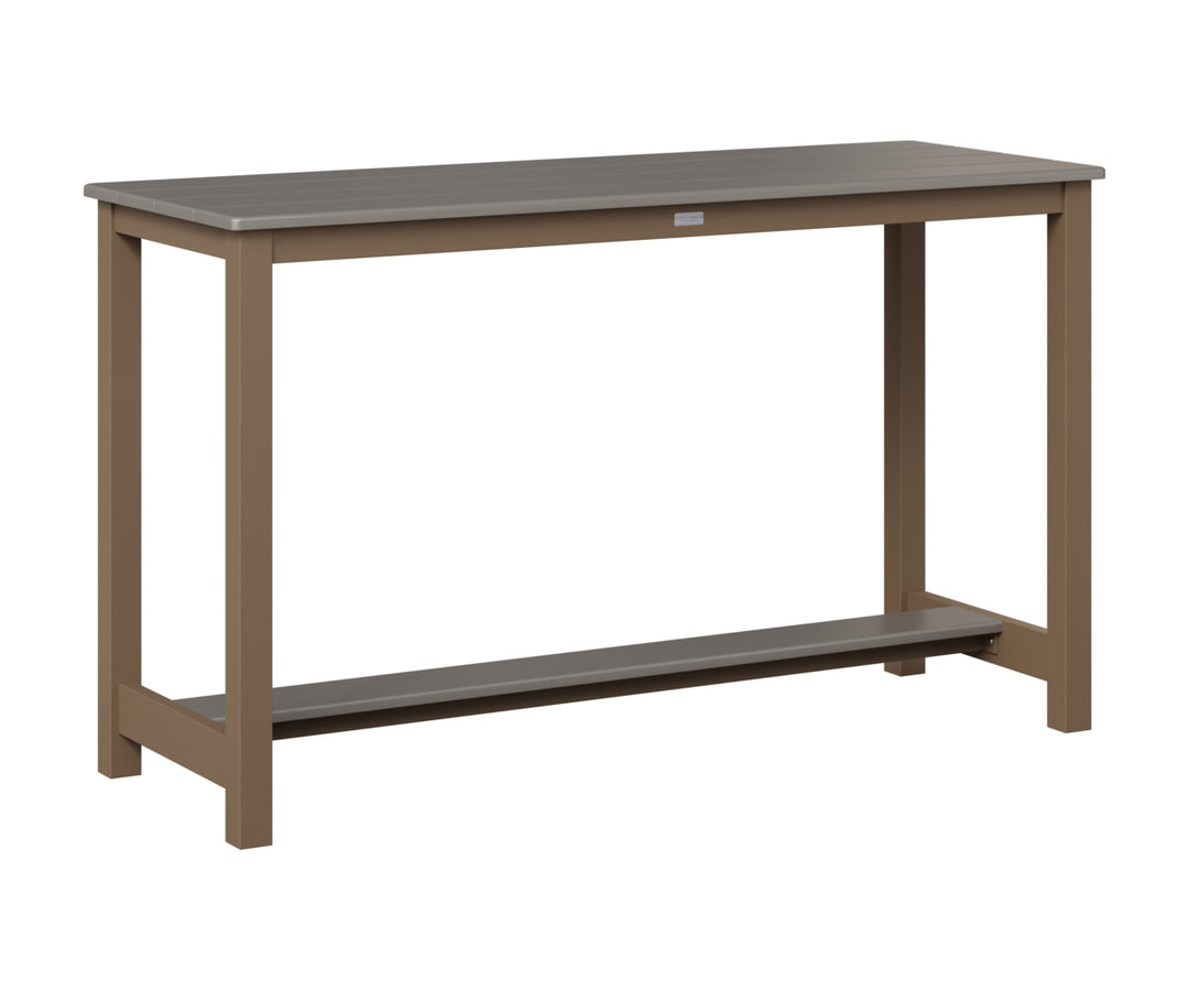Balcony Table - Hammered Top - Aluminum Base - Counter Height