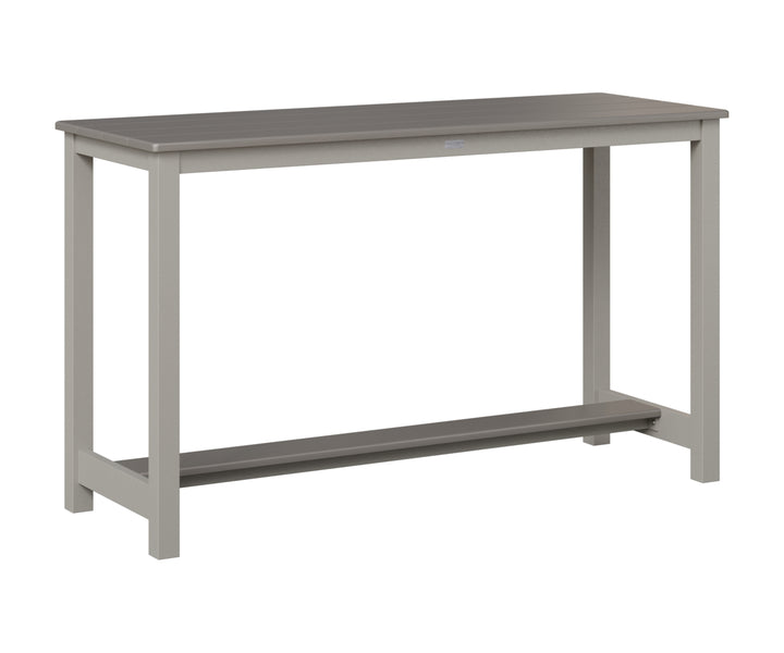 Balcony Table - Hammered Top - Aluminum Base - Counter Height