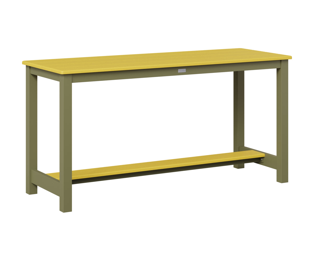 Balcony Table - Aluminum Base - Dining Height