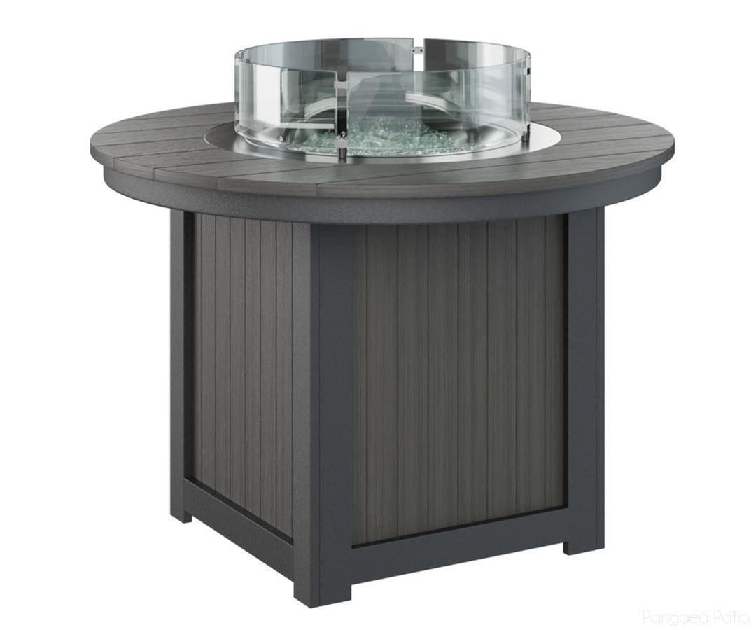 Donoma 44" Round Fire Table - Dining Height