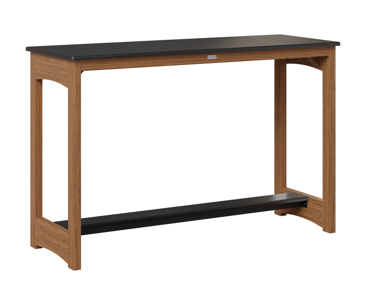 Balcony Table - Hammered Top - Poly Base - Bar Height