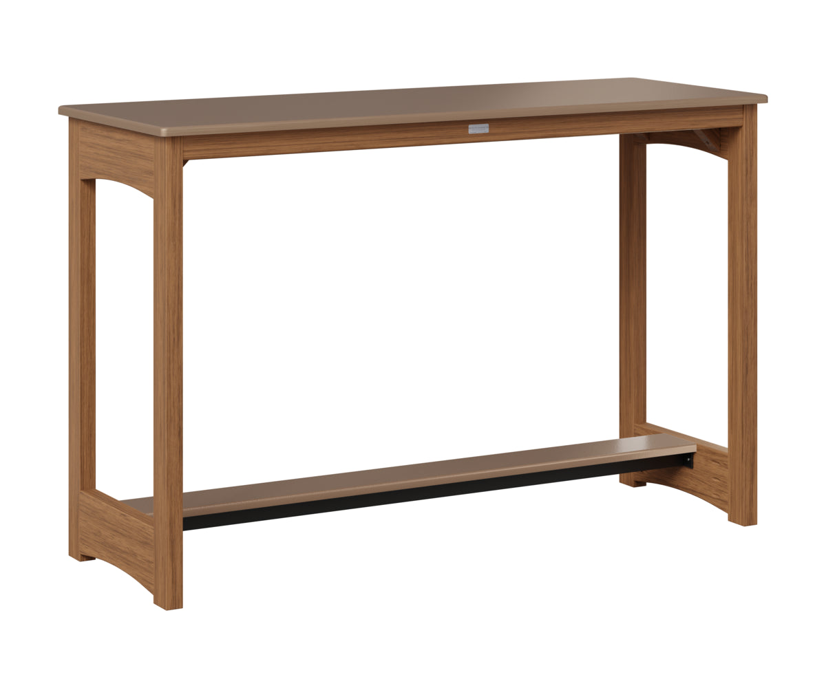 Balcony Table - Hammered Top - Poly Base - Bar Height