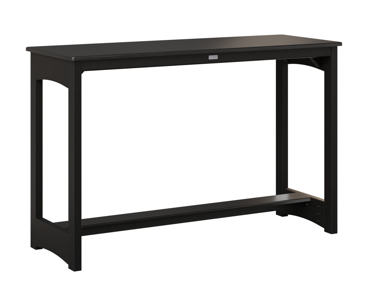 Balcony Table - Hammered Top - Poly Base - Bar Height