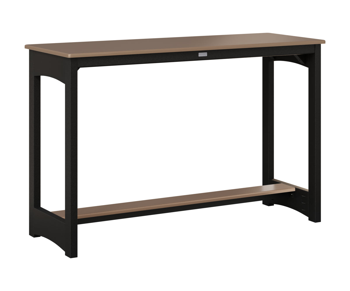 Balcony Table - Hammered Top - Poly Base - Bar Height