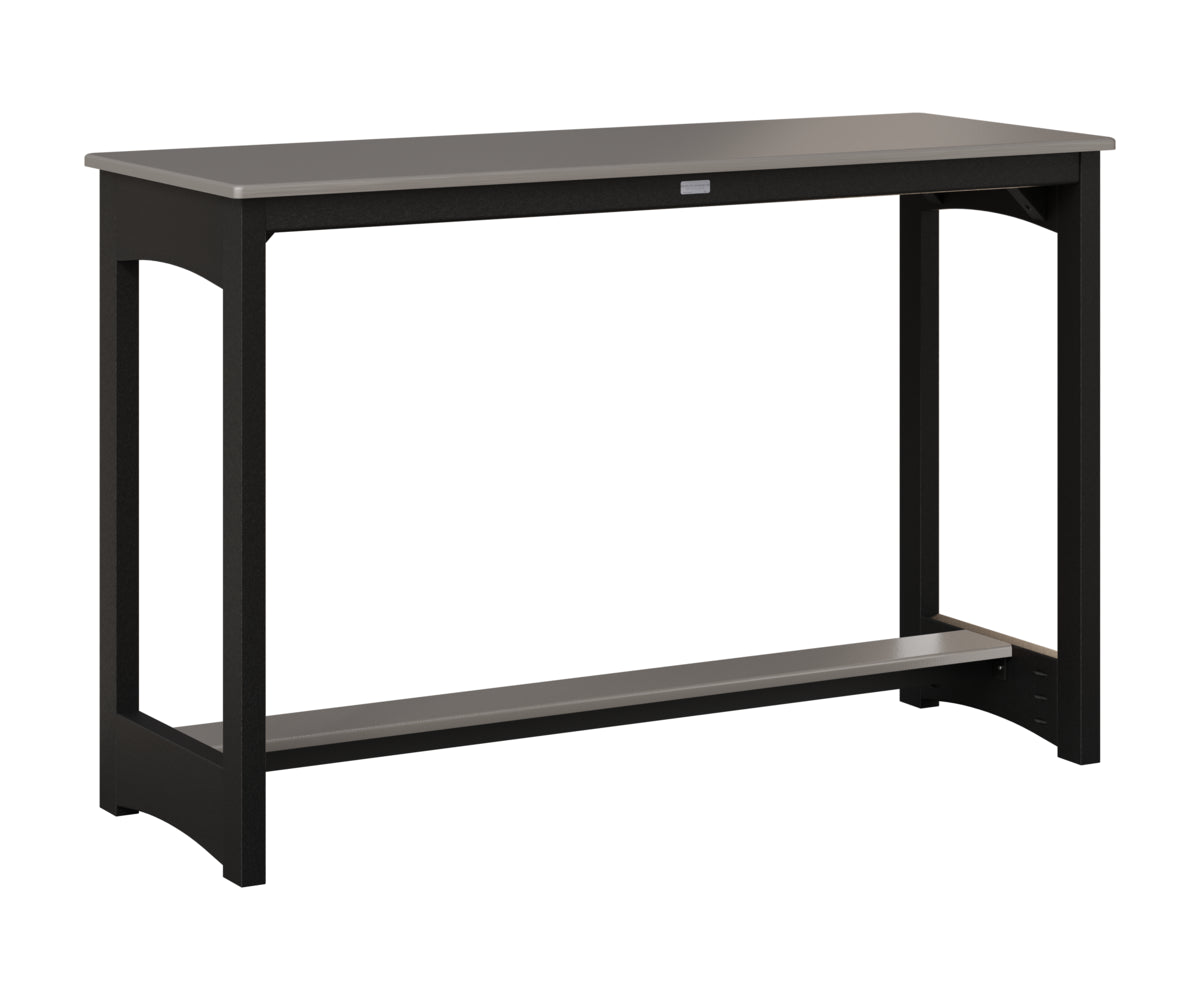 Balcony Table - Hammered Top - Poly Base - Bar Height