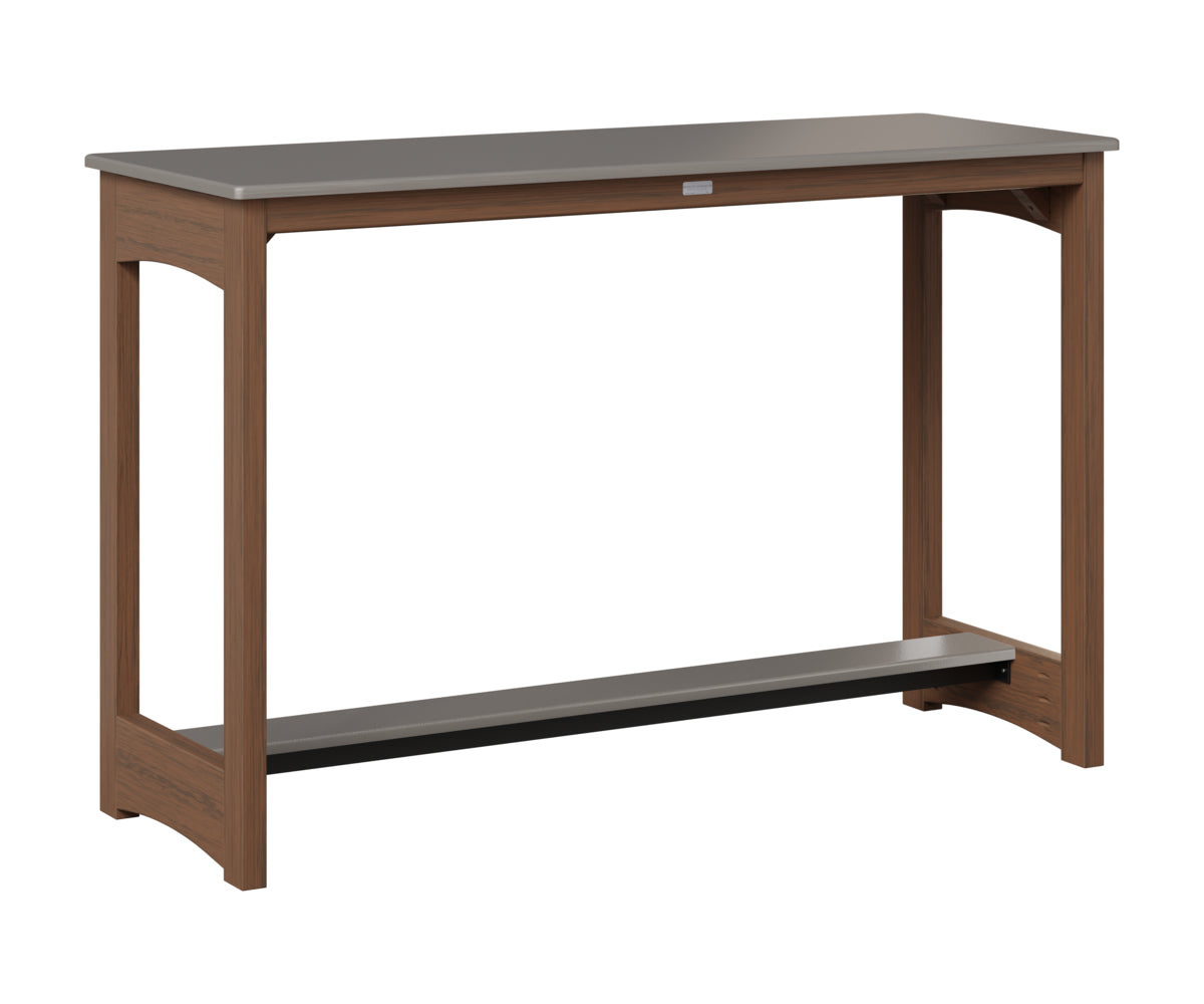 Balcony Table - Hammered Top - Poly Base - Bar Height