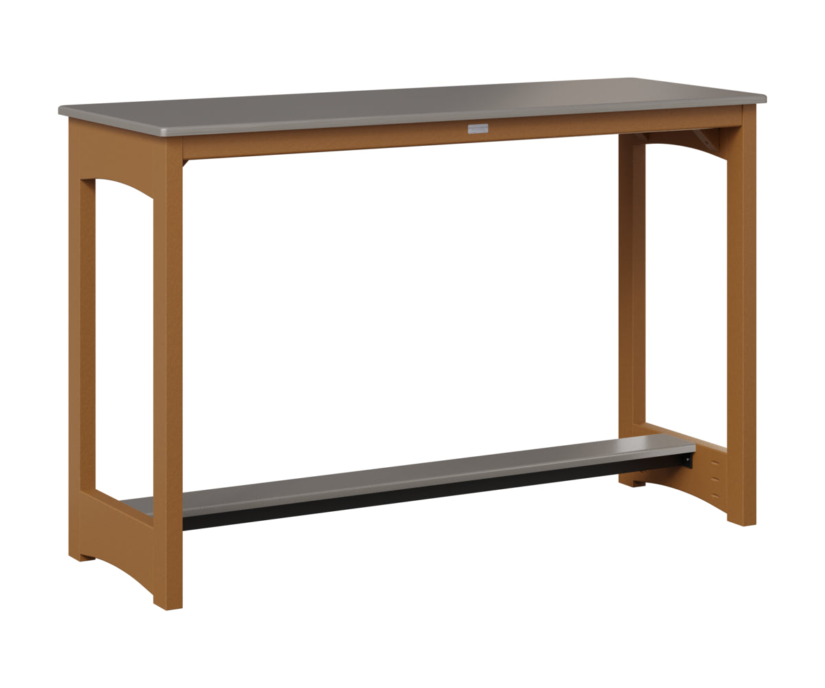 Balcony Table - Hammered Top - Poly Base - Bar Height