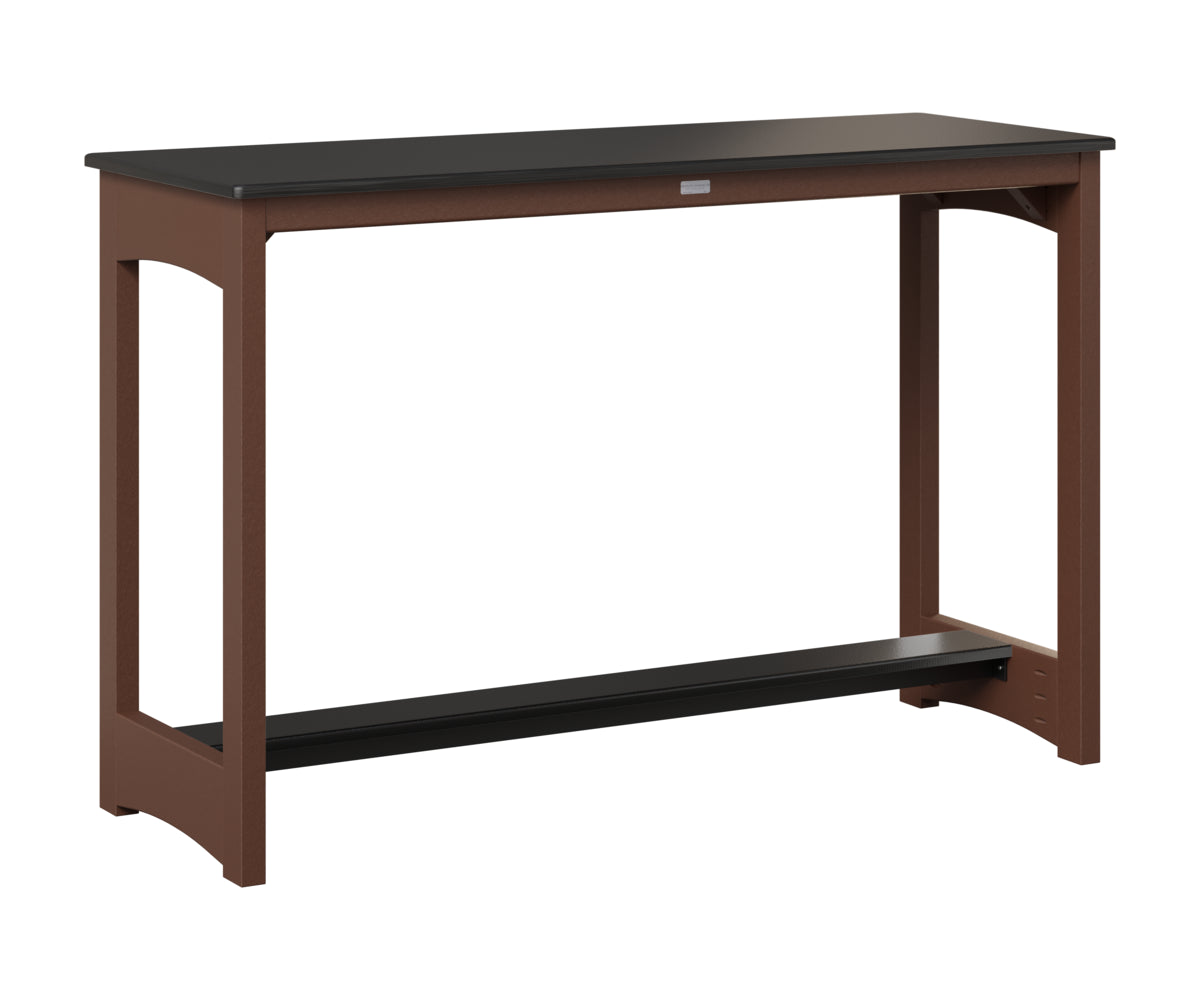 Balcony Table - Hammered Top - Poly Base - Bar Height