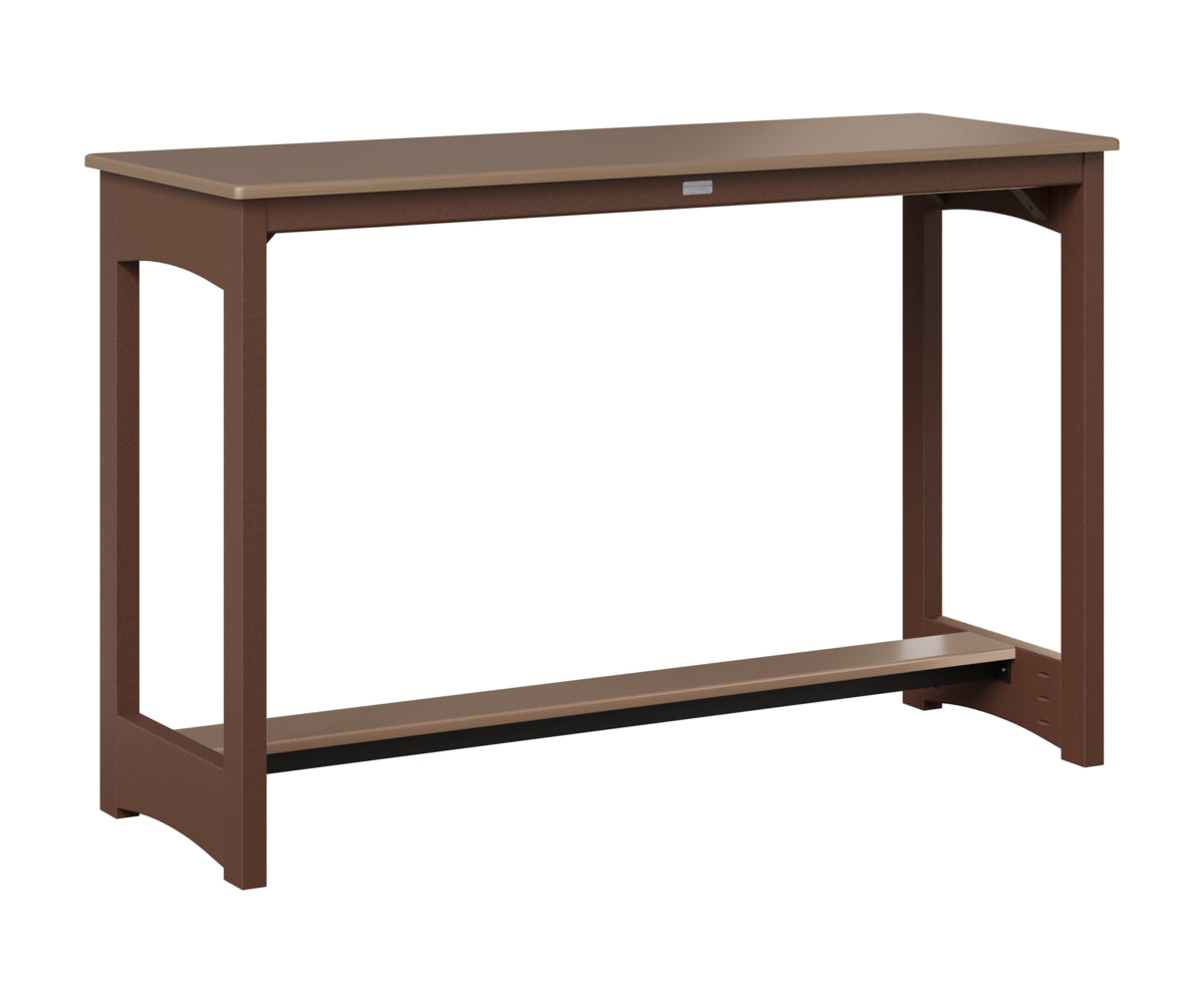 Balcony Table - Hammered Top - Poly Base - Bar Height