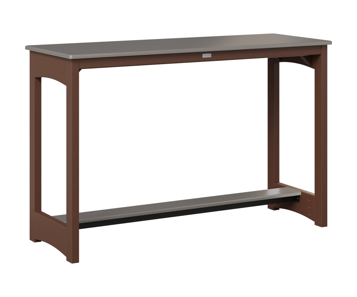 Balcony Table - Hammered Top - Poly Base - Bar Height