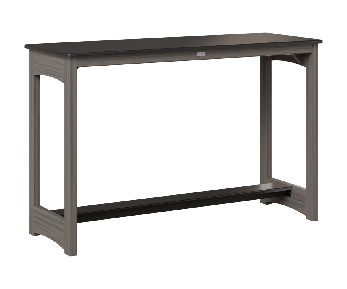Balcony Table - Hammered Top - Poly Base - Bar Height