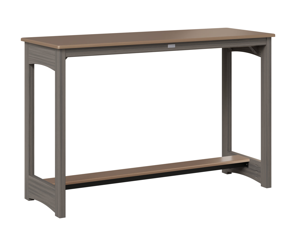 Balcony Table - Hammered Top - Poly Base - Bar Height