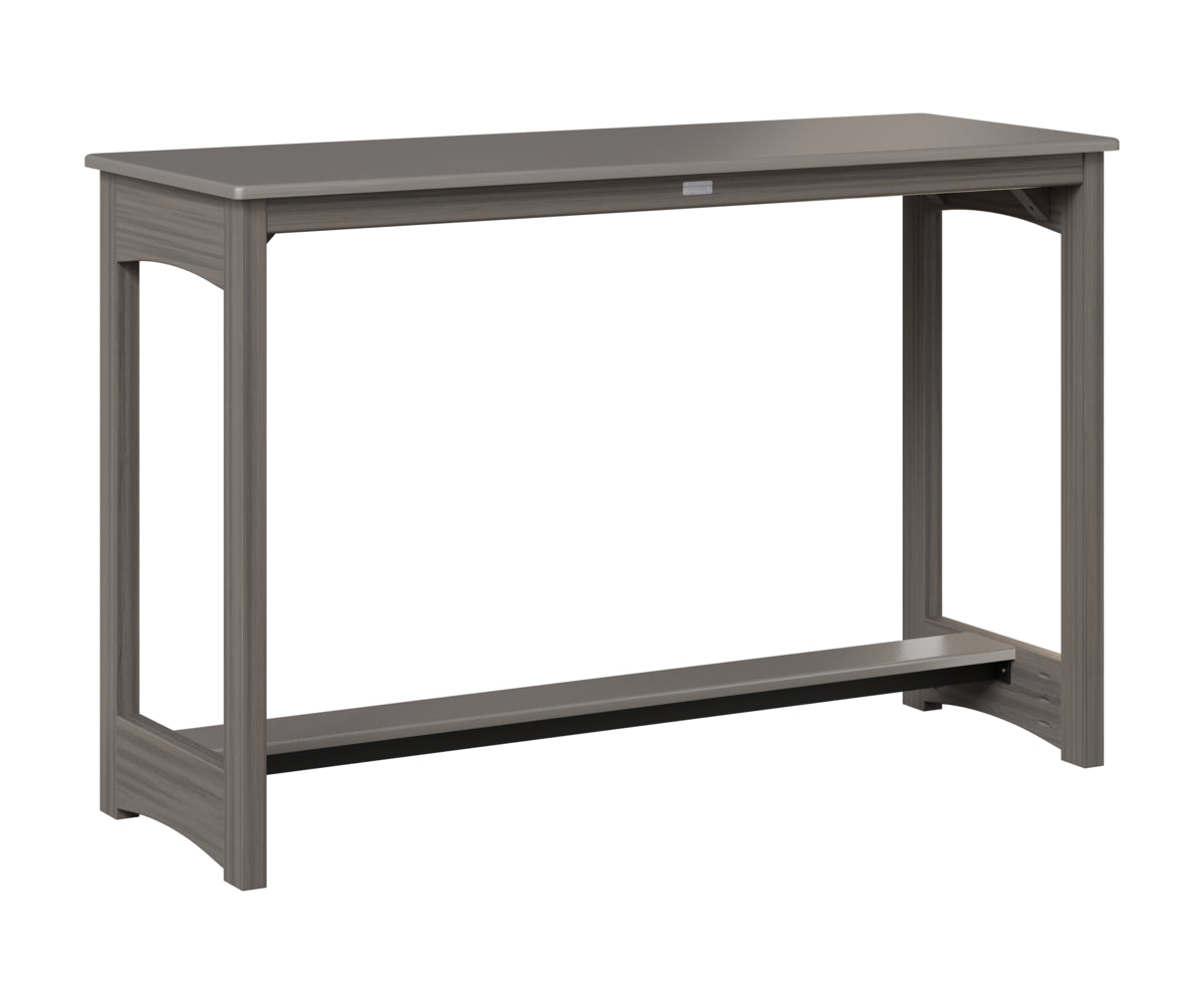 Balcony Table - Hammered Top - Poly Base - Bar Height