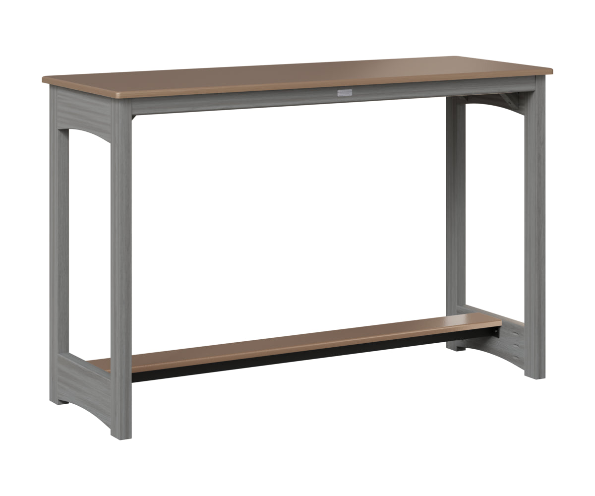 Balcony Table - Hammered Top - Poly Base - Bar Height