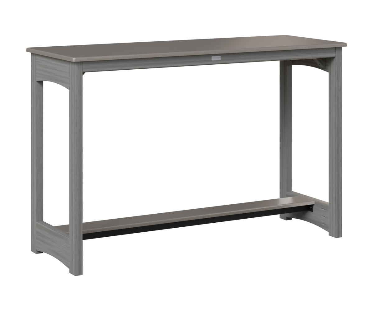 Balcony Table - Hammered Top - Poly Base - Bar Height