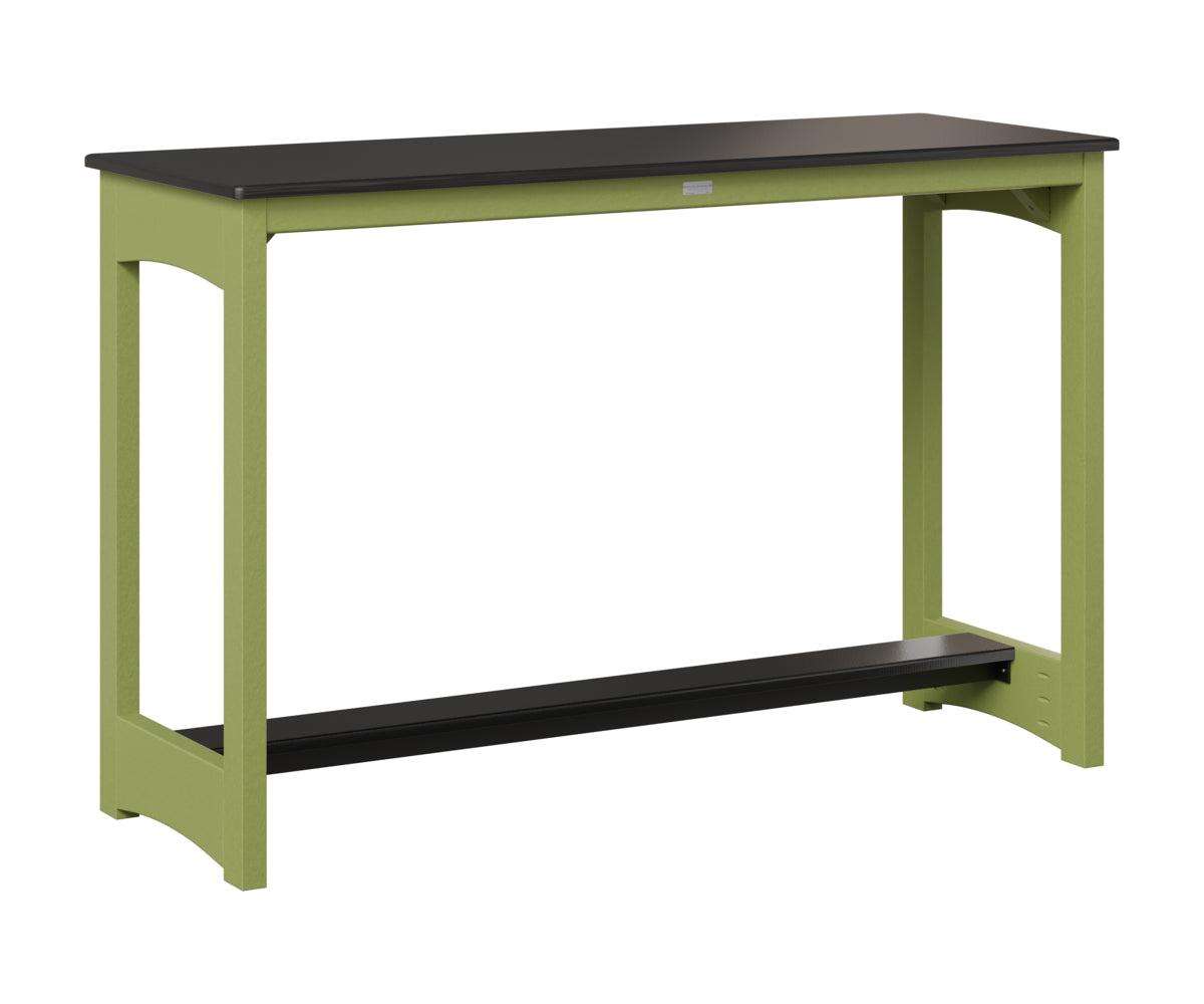 Balcony Table - Hammered Top - Poly Base - Bar Height