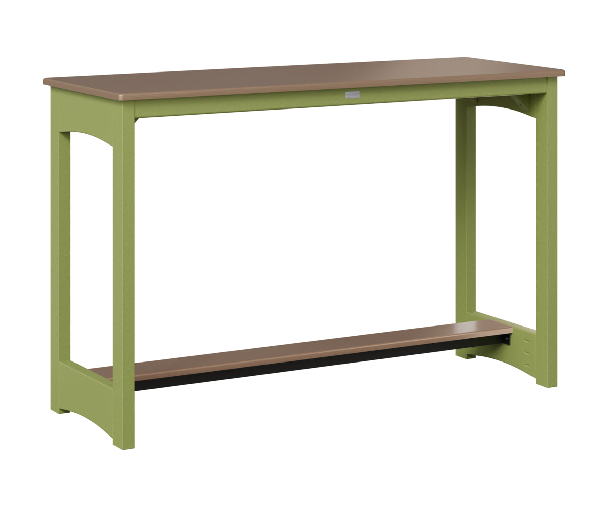 Balcony Table - Hammered Top - Poly Base - Bar Height