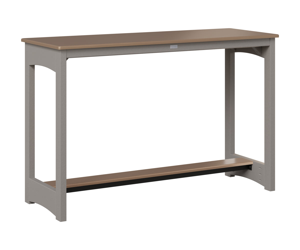 Balcony Table - Hammered Top - Poly Base - Bar Height