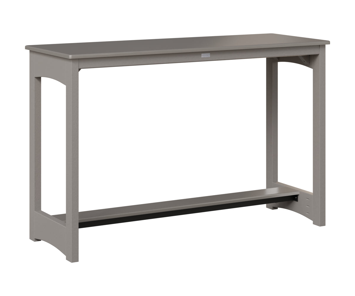 Balcony Table - Hammered Top - Poly Base - Bar Height