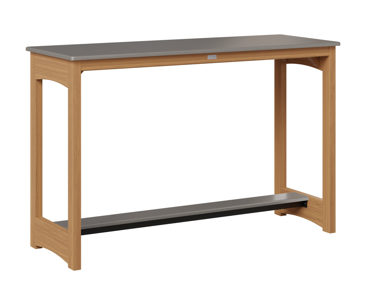 Balcony Table - Hammered Top - Poly Base - Bar Height