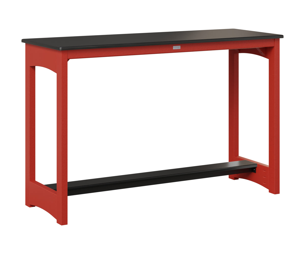 Balcony Table - Hammered Top - Poly Base - Bar Height