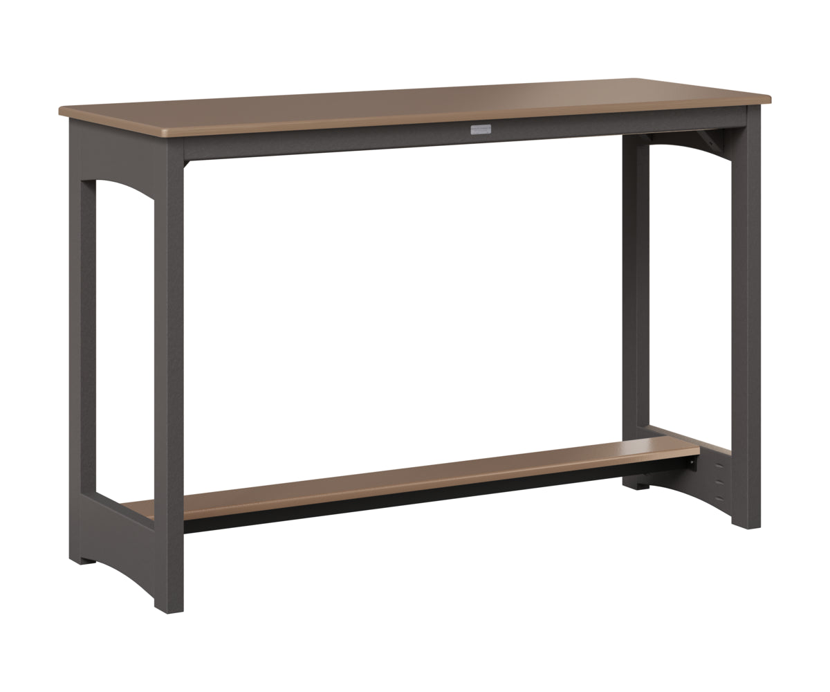 Balcony Table - Hammered Top - Poly Base - Bar Height