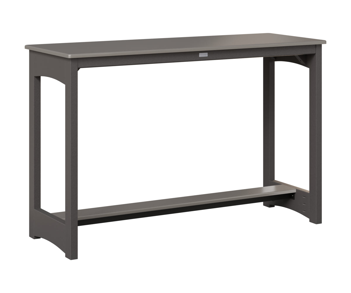Balcony Table - Hammered Top - Poly Base - Bar Height