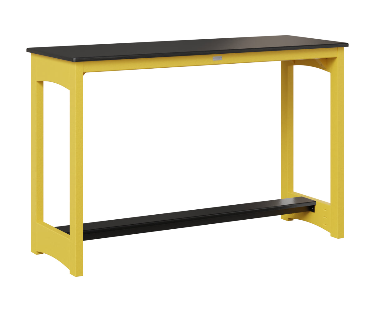 Balcony Table - Hammered Top - Poly Base - Bar Height