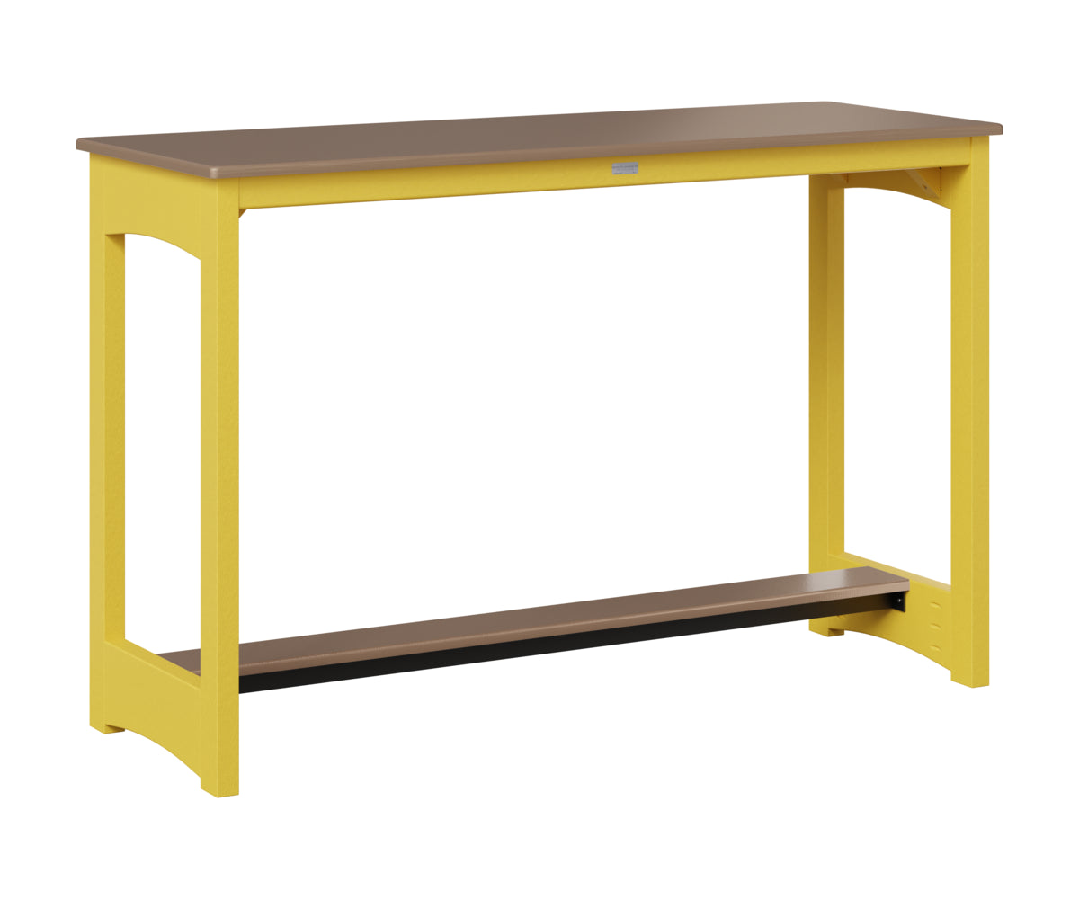 Balcony Table - Hammered Top - Poly Base - Bar Height