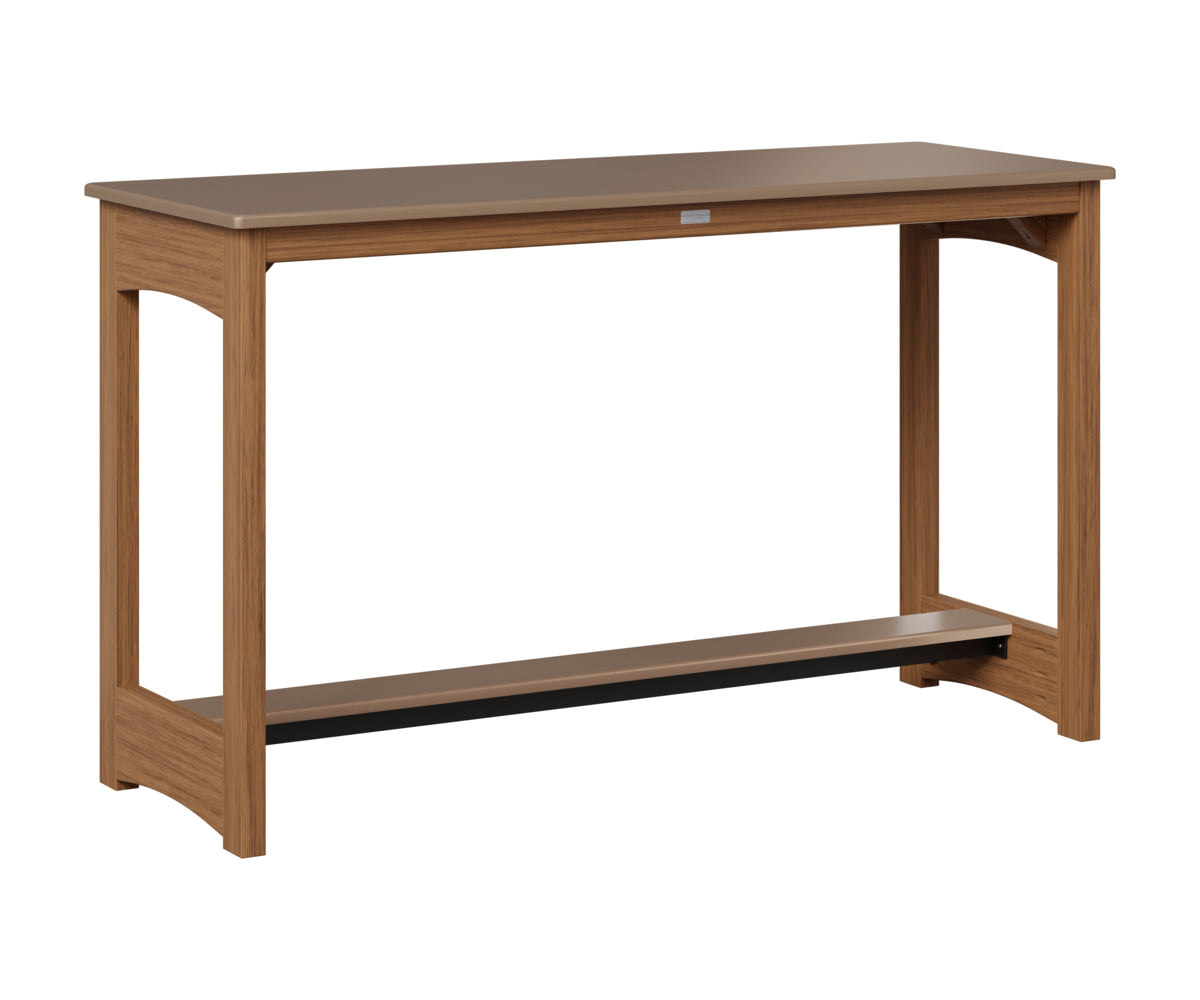 Balcony Table - Hammered Top - Poly Base - Counter Height