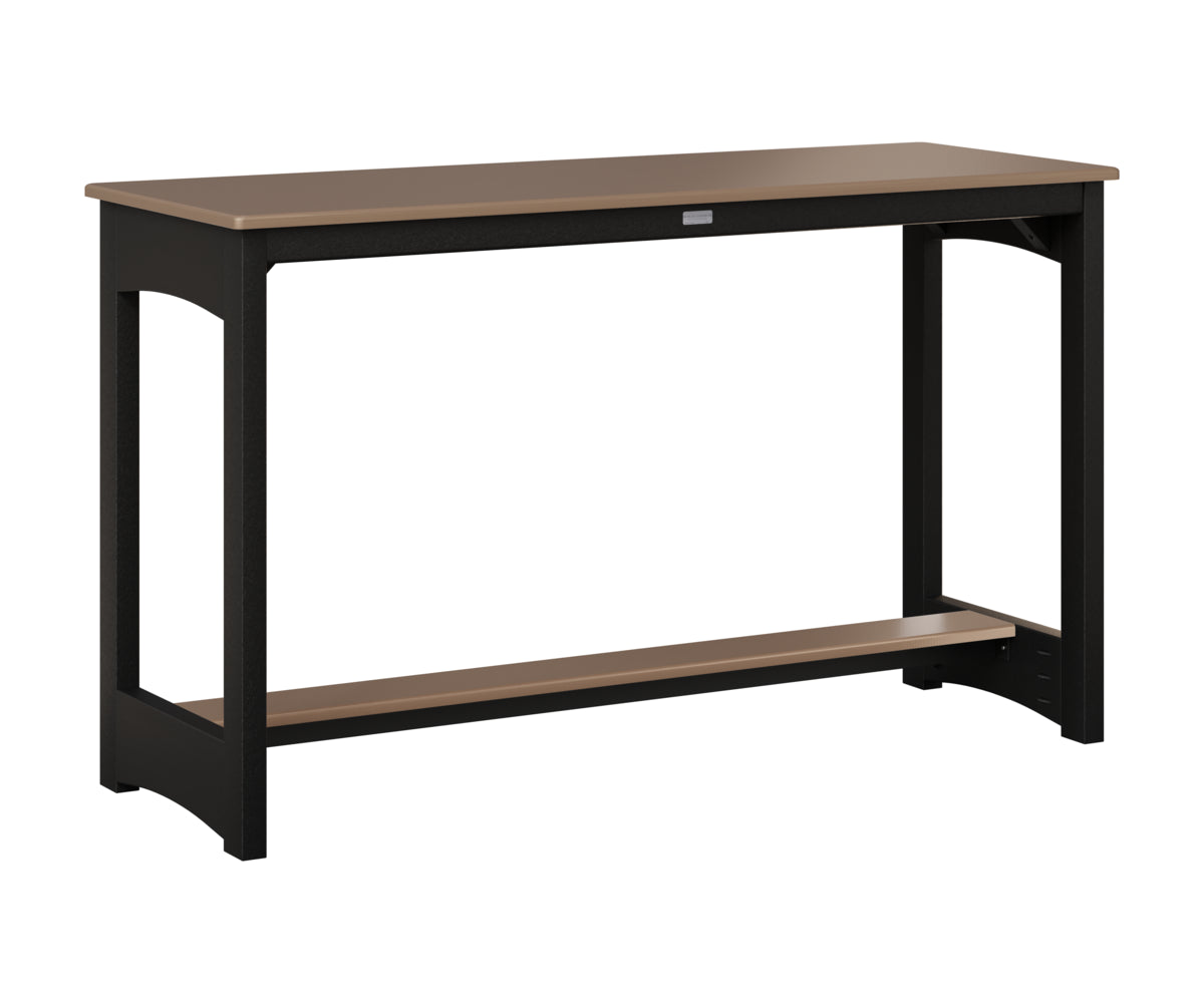 Balcony Table - Hammered Top - Poly Base - Counter Height
