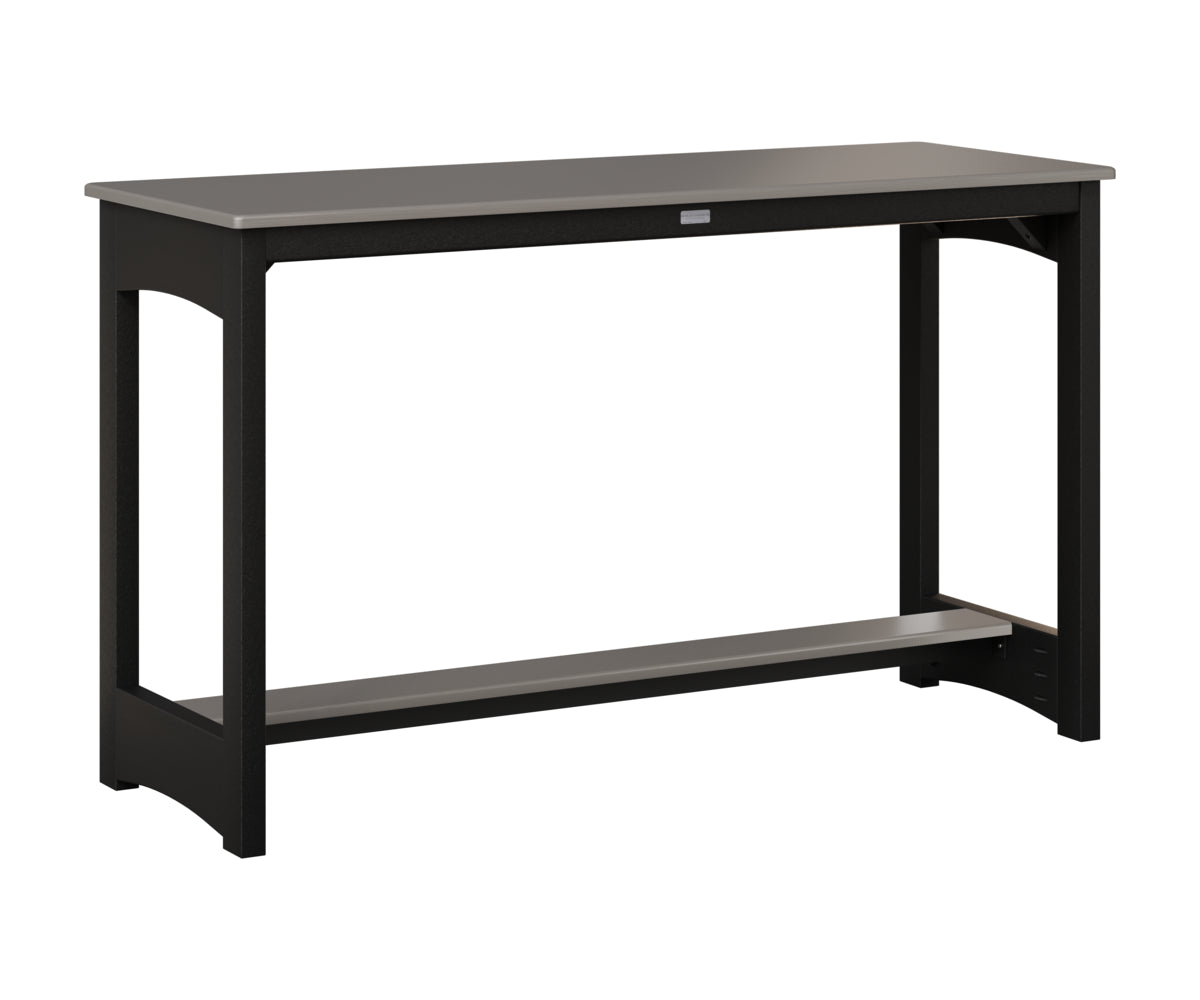 Balcony Table - Hammered Top - Poly Base - Counter Height