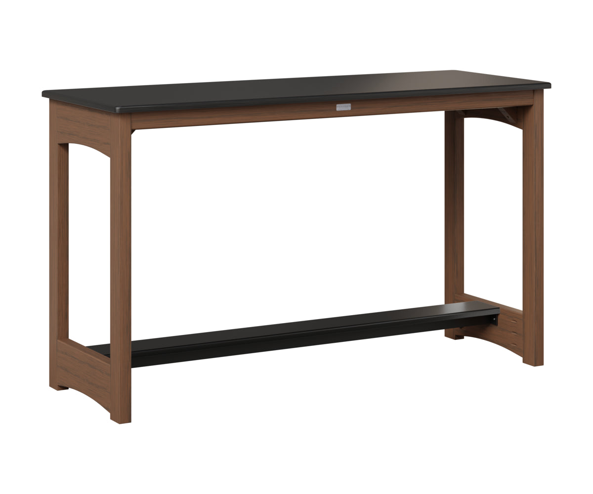 Balcony Table - Hammered Top - Poly Base - Counter Height