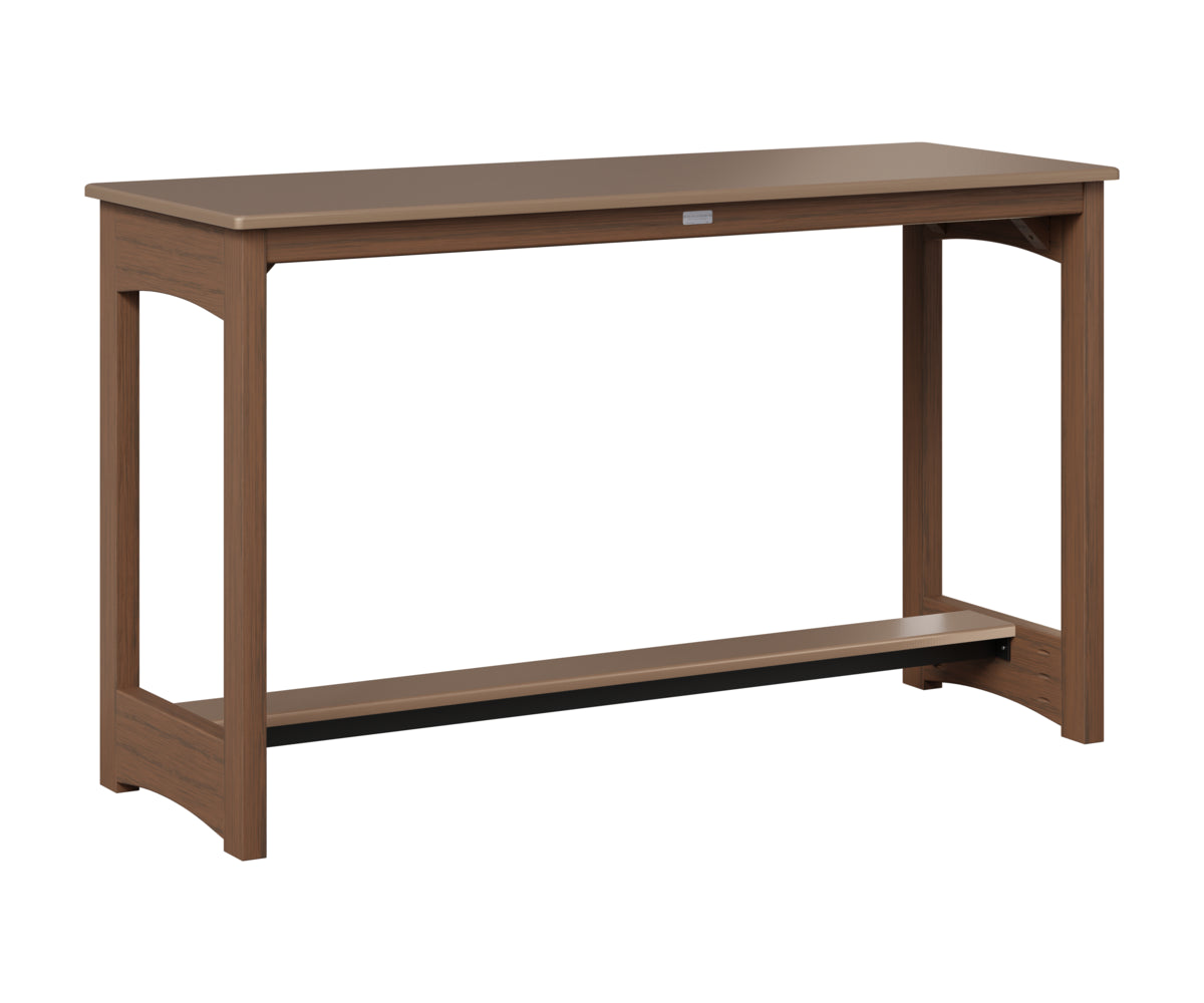 Balcony Table - Hammered Top - Poly Base - Counter Height