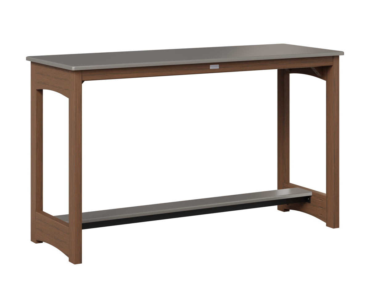 Balcony Table - Hammered Top - Poly Base - Counter Height