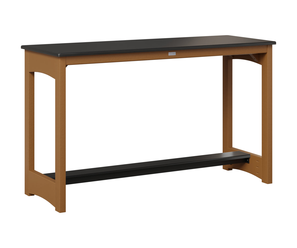 Balcony Table - Hammered Top - Poly Base - Counter Height