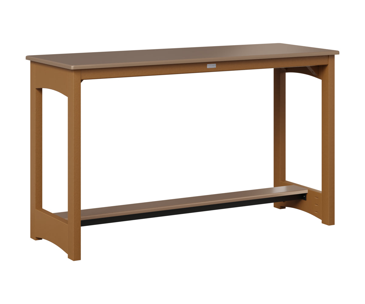 Balcony Table - Hammered Top - Poly Base - Counter Height