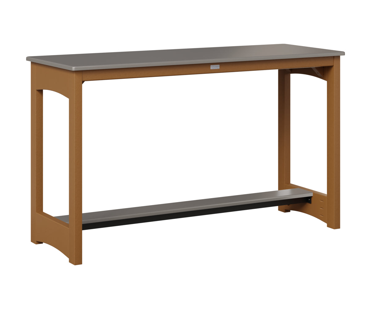 Balcony Table - Hammered Top - Poly Base - Counter Height
