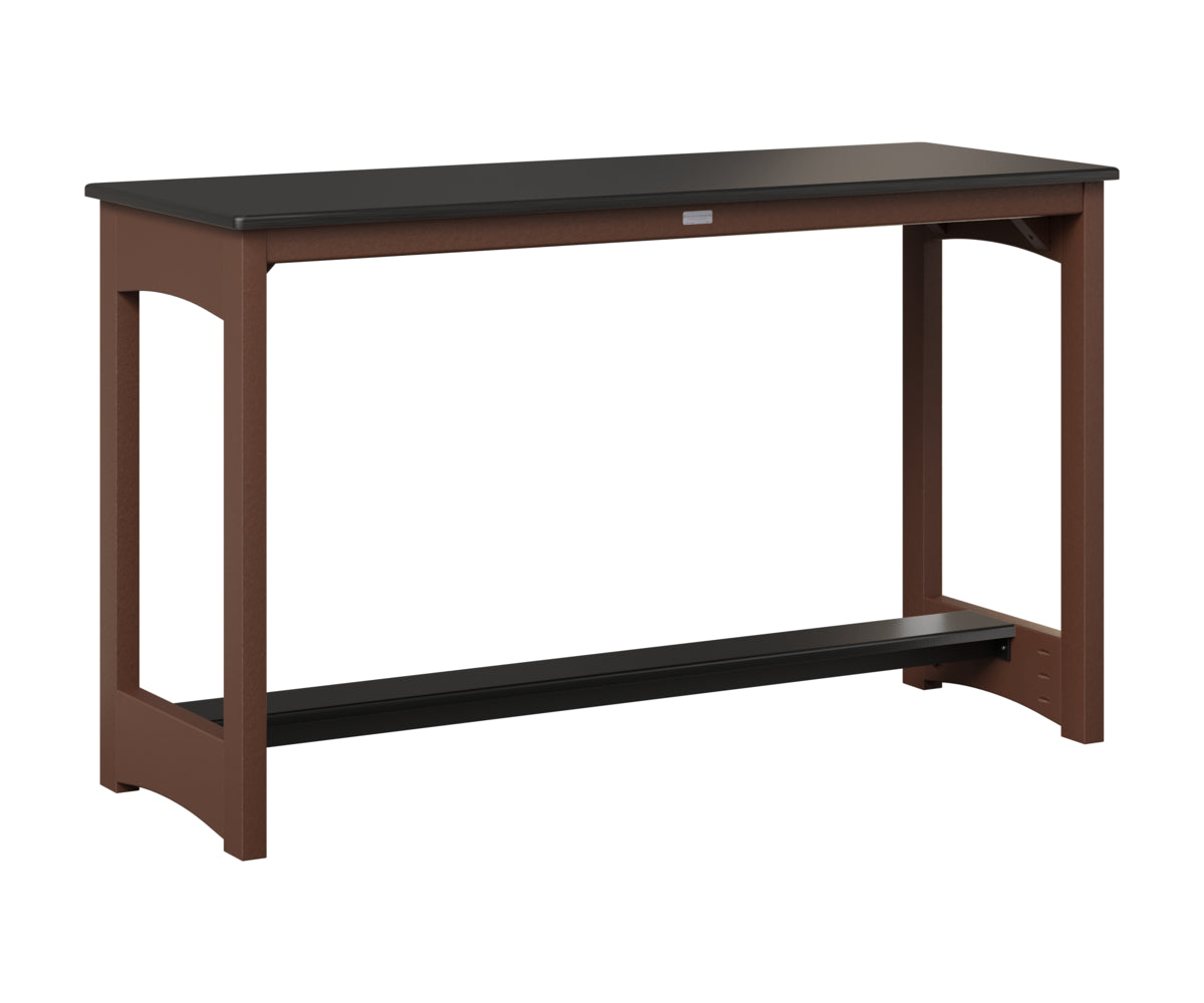 Balcony Table - Hammered Top - Poly Base - Counter Height