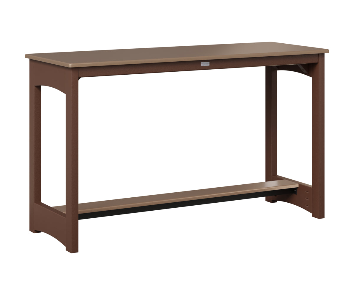 Balcony Table - Hammered Top - Poly Base - Counter Height