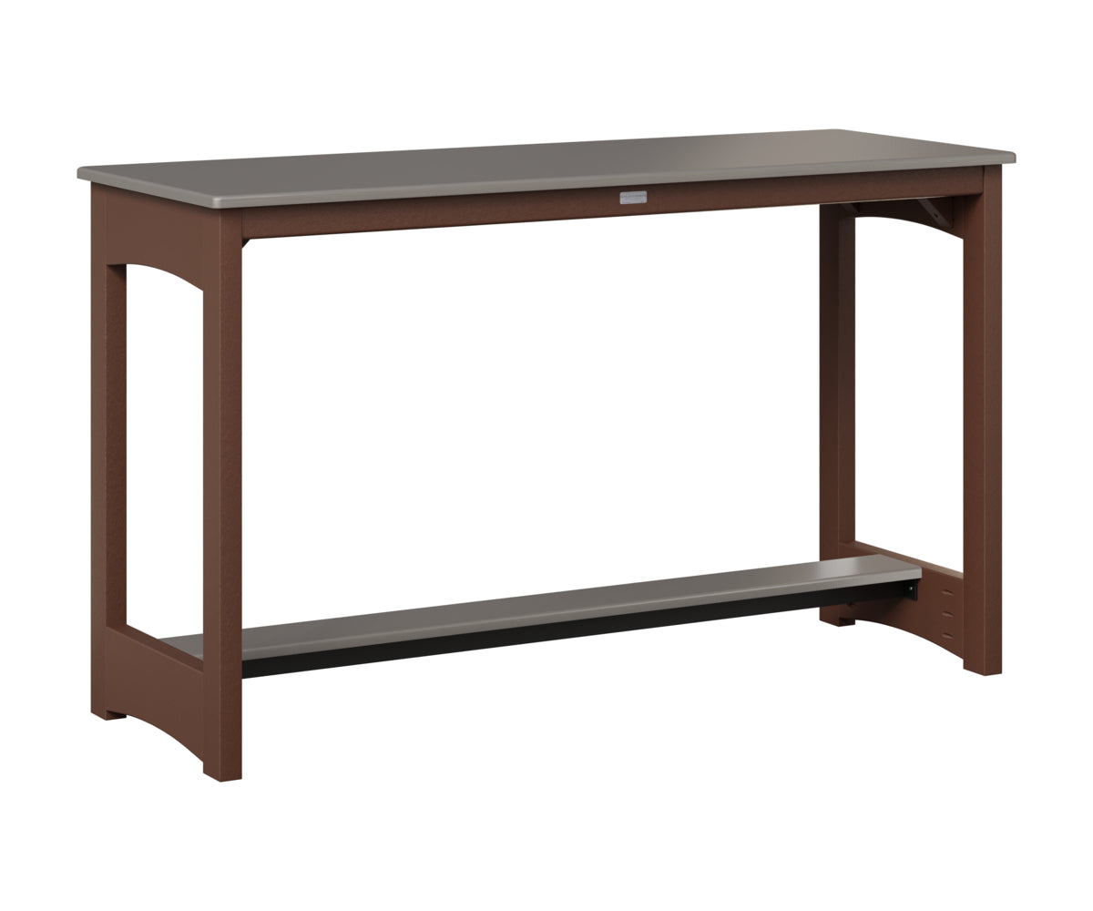 Balcony Table - Hammered Top - Poly Base - Counter Height