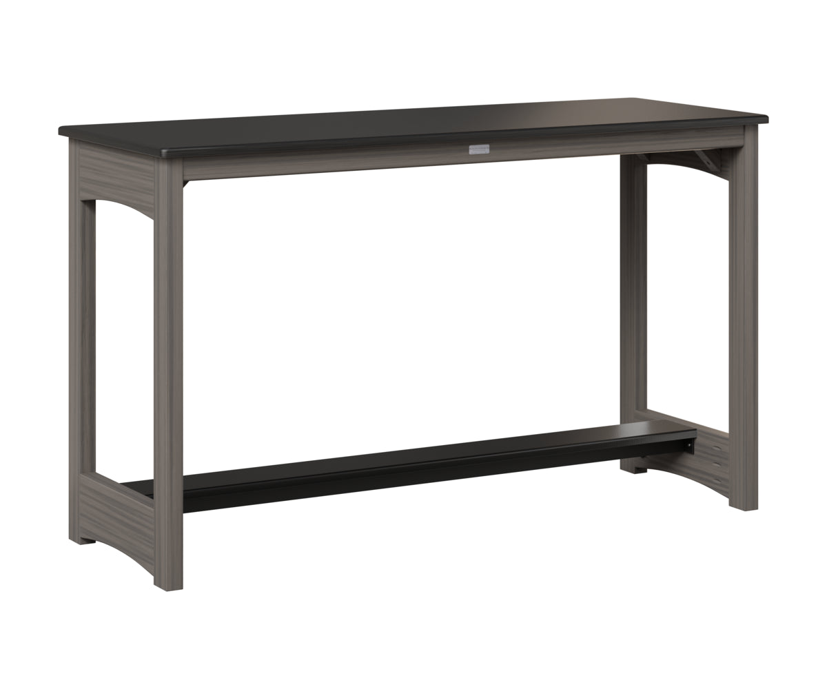 Balcony Table - Hammered Top - Poly Base - Counter Height