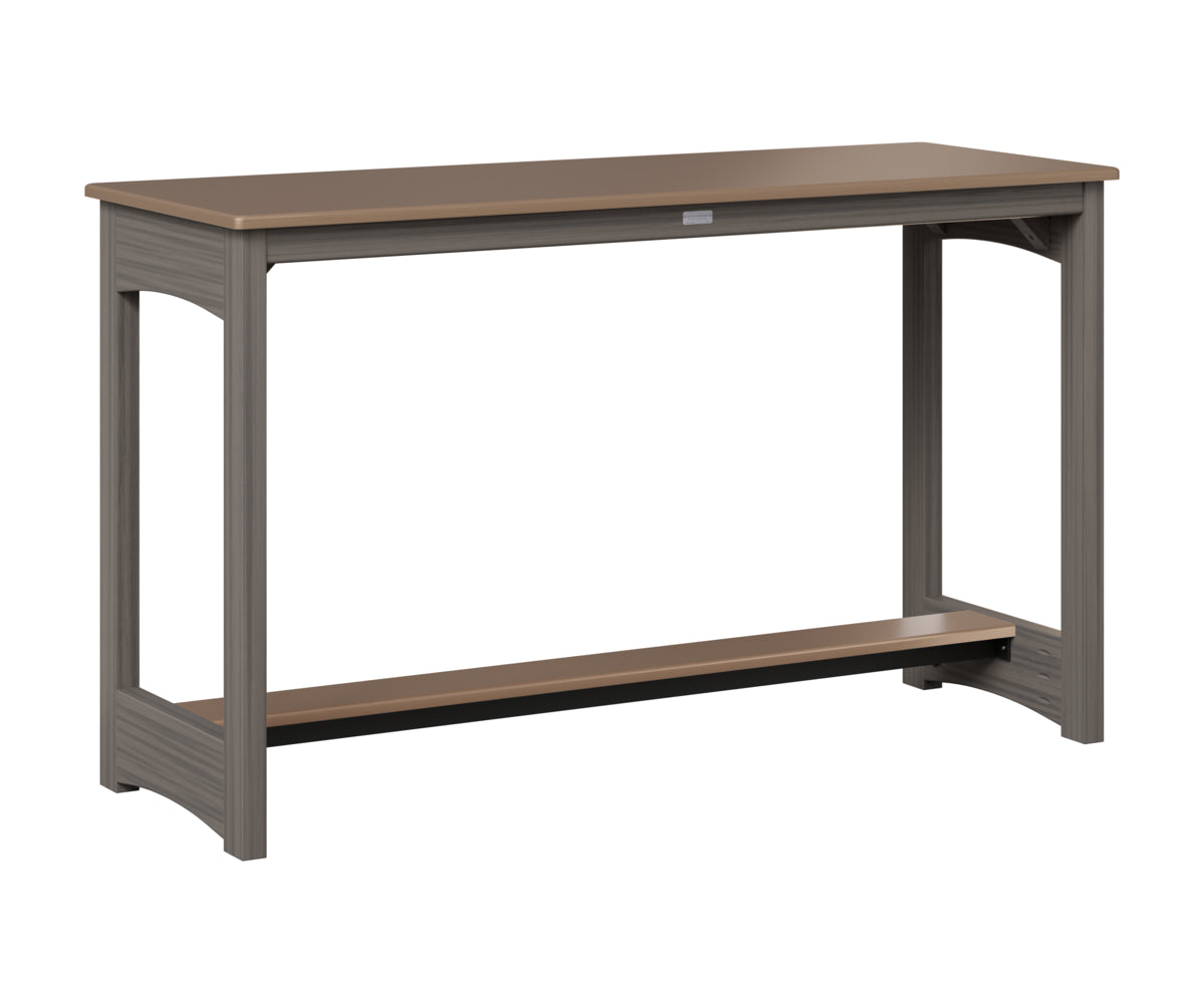 Balcony Table - Hammered Top - Poly Base - Counter Height