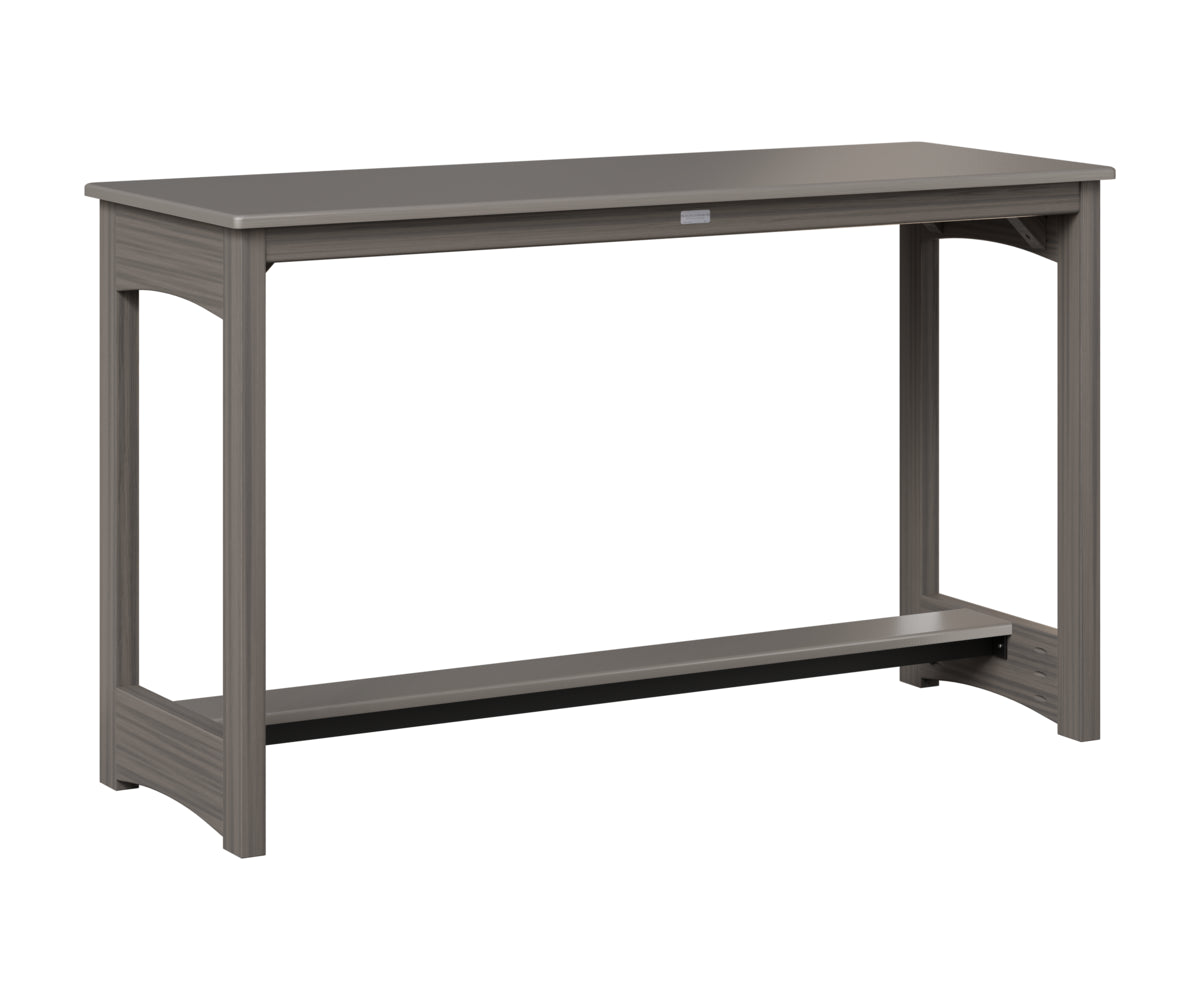 Balcony Table - Hammered Top - Poly Base - Counter Height